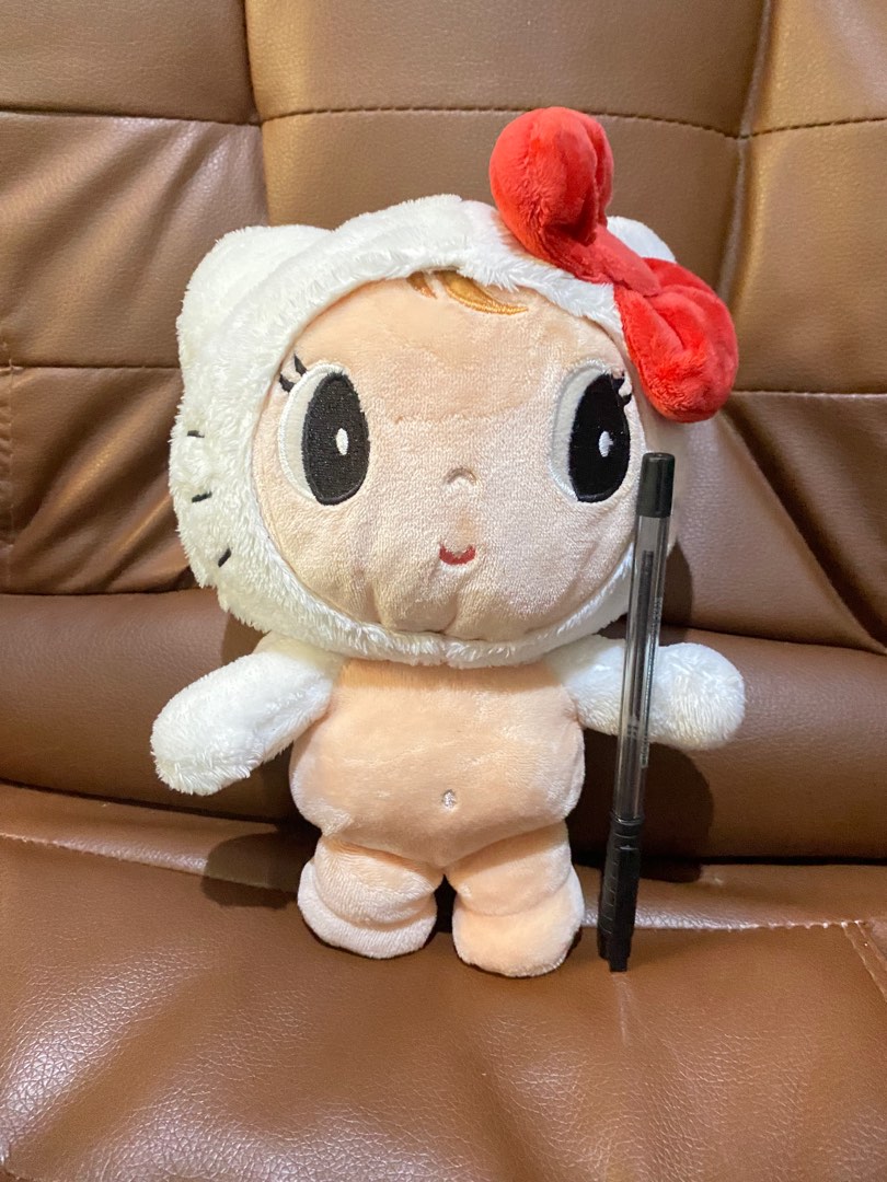 Sanrio Kewpie x Hello Kitty Collab Plush, Hobbies & Toys, Toys & Games