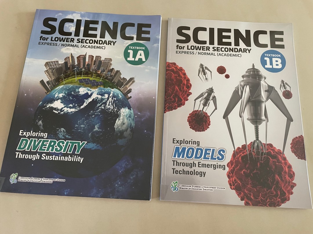 Sec 1 Science textbook 1A & 1B, Hobbies & Toys, Books & Magazines ...