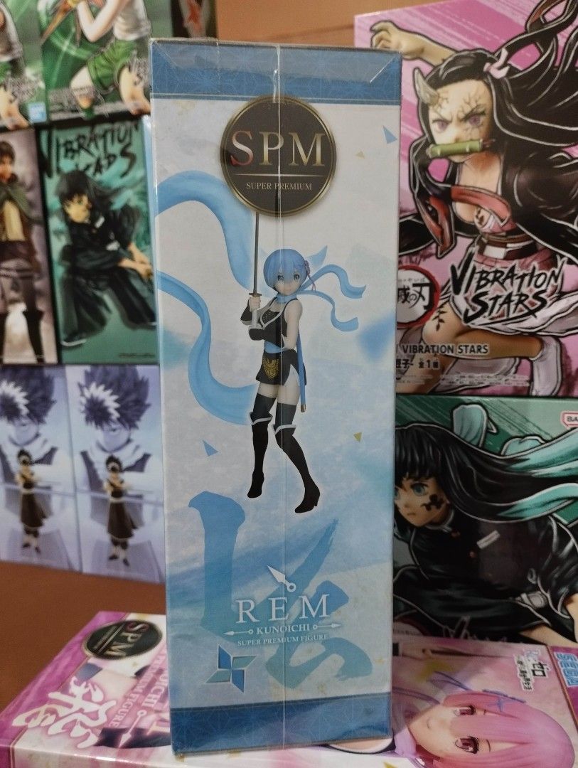 Sega SPM Re:Zero Rem (Kunoichi Version) MISB (Category: Figurines & Statues) located in Manila. Submitted by jmmendoza321 (Listing ID 1263726320, Image 3). Description: Sega SPM Re:Zero Rem (Kunoichi Version) Mint In Sealed Box Mode of Payment: GCash or COD Mode of Delivery: Lalamove or LBC Meet-up around Sampaloc, Manila Area.
