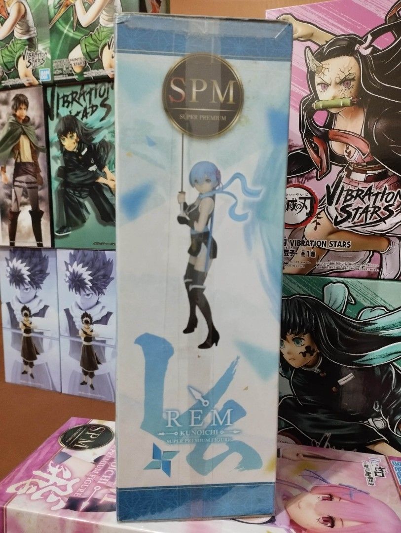 Sega SPM Re:Zero Rem (Kunoichi Version) MISB (Category: Figurines & Statues) located in Manila. Submitted by jmmendoza321 (Listing ID 1263726320, Image 2). Description: Sega SPM Re:Zero Rem (Kunoichi Version) Mint In Sealed Box Mode of Payment: GCash or COD Mode of Delivery: Lalamove or LBC Meet-up around Sampaloc, Manila Area.