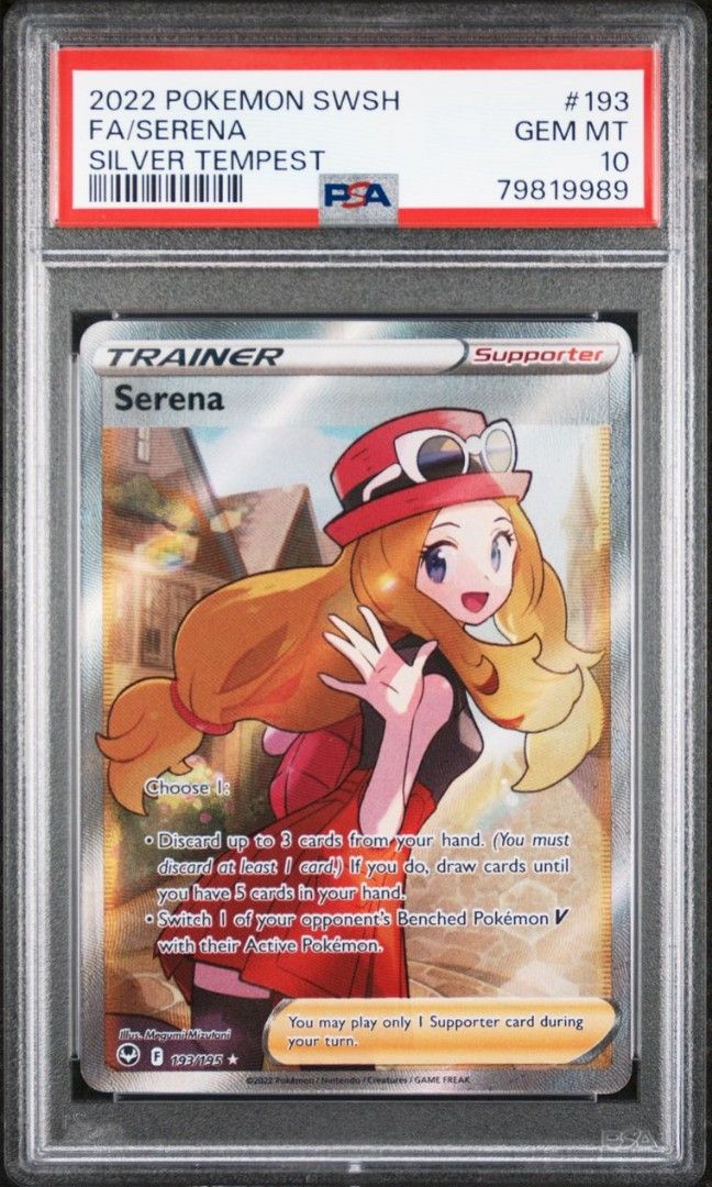 PSA 10 SERENA FULL ART LOST ORIGINS TRAINER WAIFU POKEMON TCG CARDS NOT  PIKACHU CHARIZARD UMBREON LUGIA, Hobbies & Toys, Toys & Games on Carousell