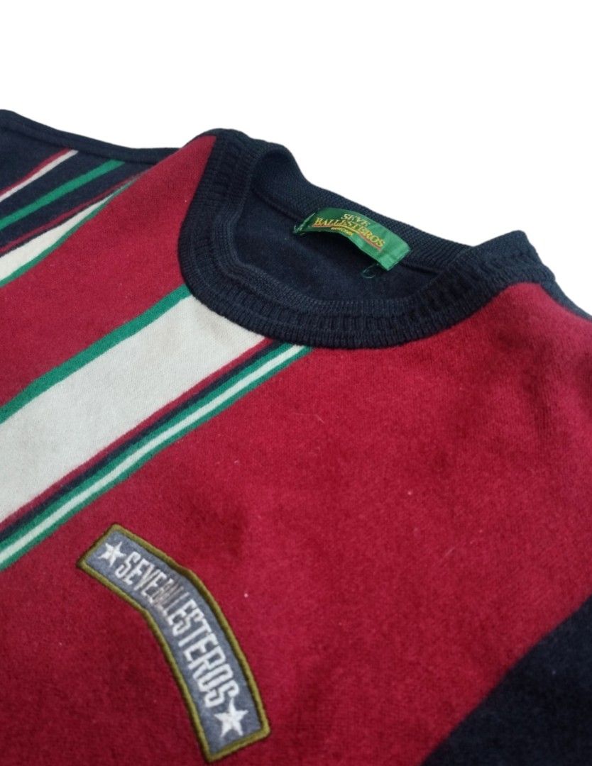 SEVE BALLESTEROS KNITWEAR SWEATER (Category: Coats, Jackets and Outerwear) located in Manila. Submitted by dime.and.dapper (Listing ID 1263762404, Image 2). Description: W/L 20 x 27 inches Still in great condition!.