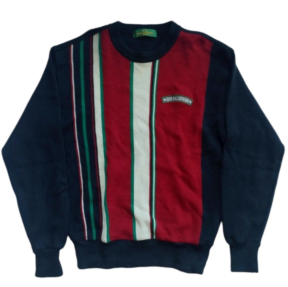 SEVE BALLESTEROS KNITWEAR SWEATER (Category: Coats, Jackets and Outerwear) located in Manila. Submitted by dime.and.dapper (Listing ID 1263762404, Image 1). Description: W/L 20 x 27 inches Still in great condition!.