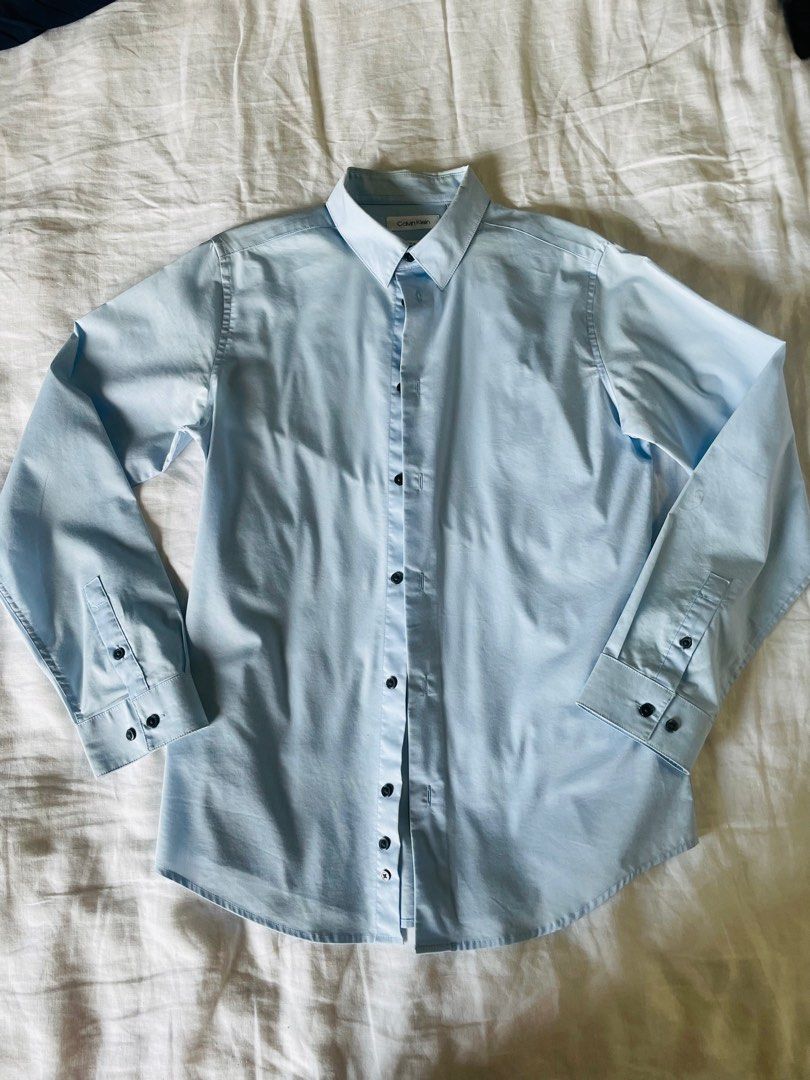 fitted button up shirt men's