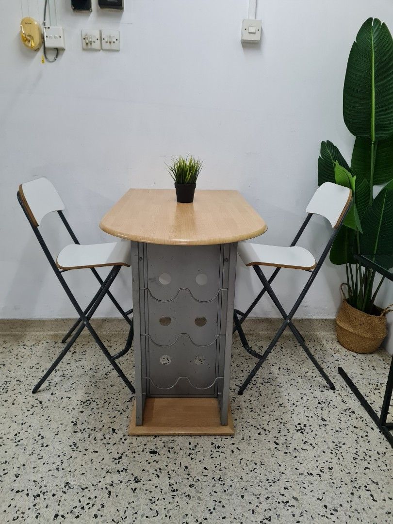 Ikea folding tables and chairs top