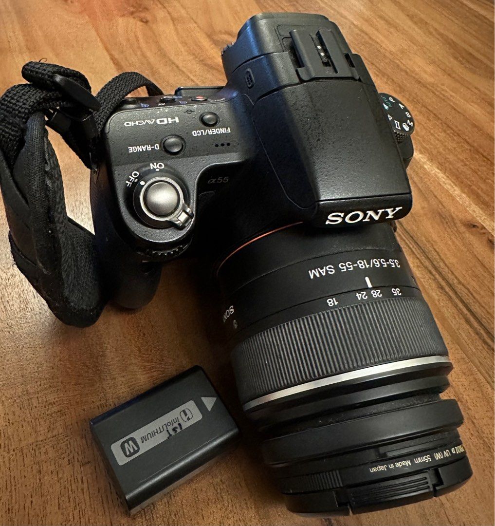 Sony A55 DSLR, Photography, Cameras on Carousell