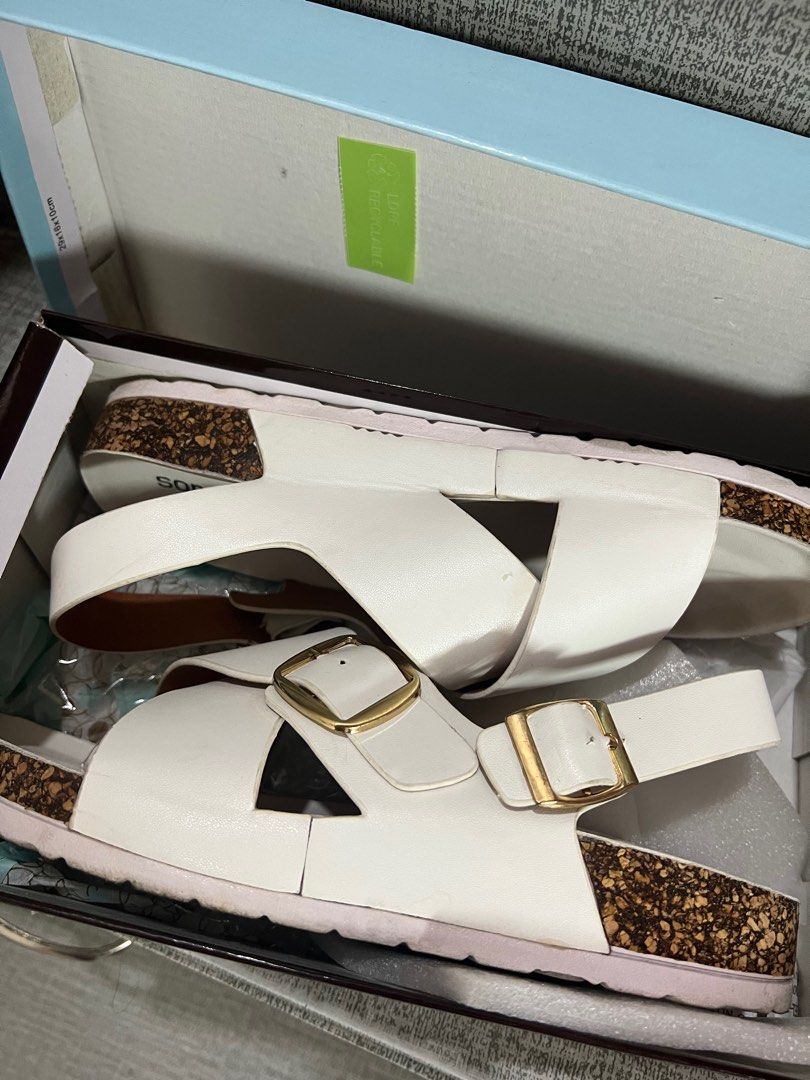 Sorores by Figlia Sandals, Women's Fashion, Footwear, Sandals on Carousell