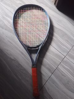 Spalding Tennis Racket with cover Skill Builders 25 Aluminum Blue Red Vintage