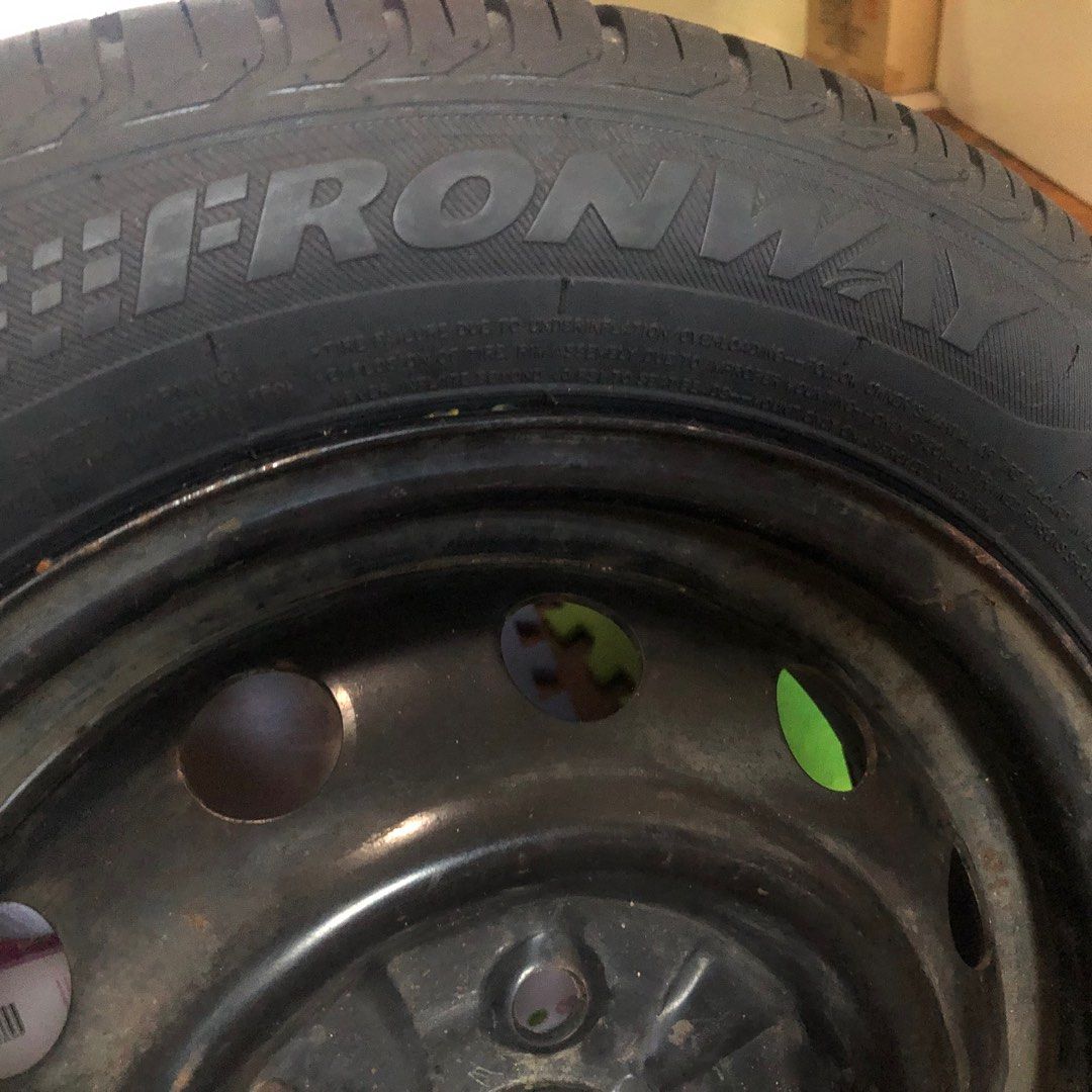 Spare tire, Car Parts & Accessories, Mags and Tires on Carousell