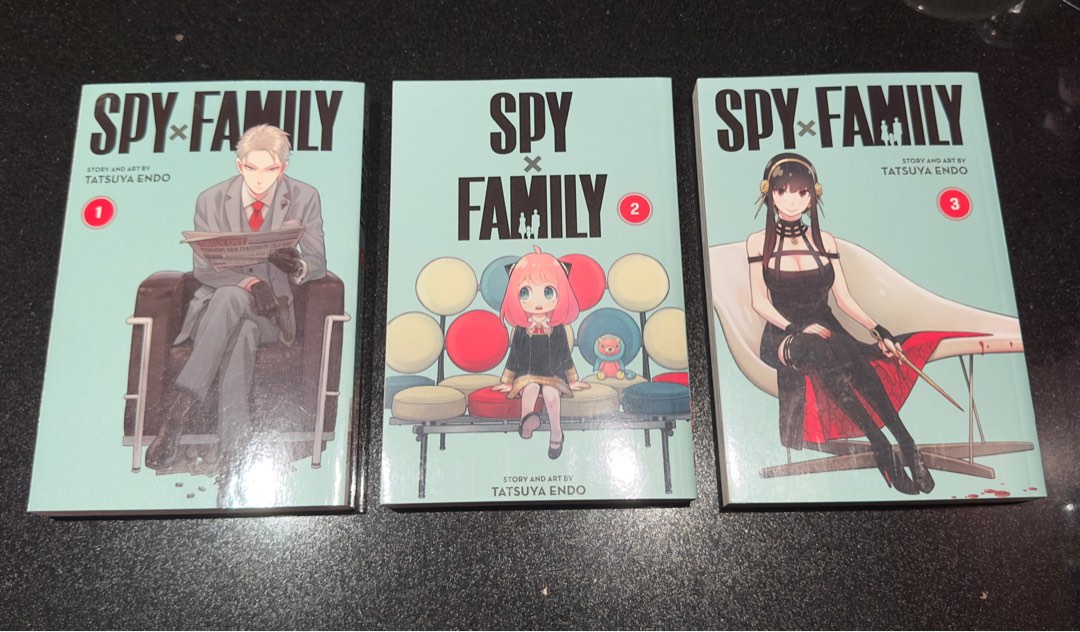 Spy X Family Manga Volumes 1-3, Hobbies & Toys, Books & Magazines