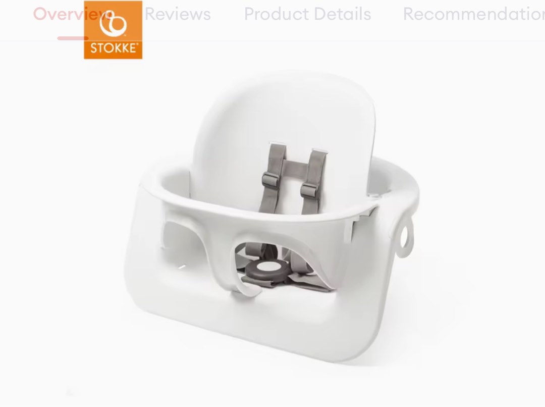 Baby set tray best sale stokke