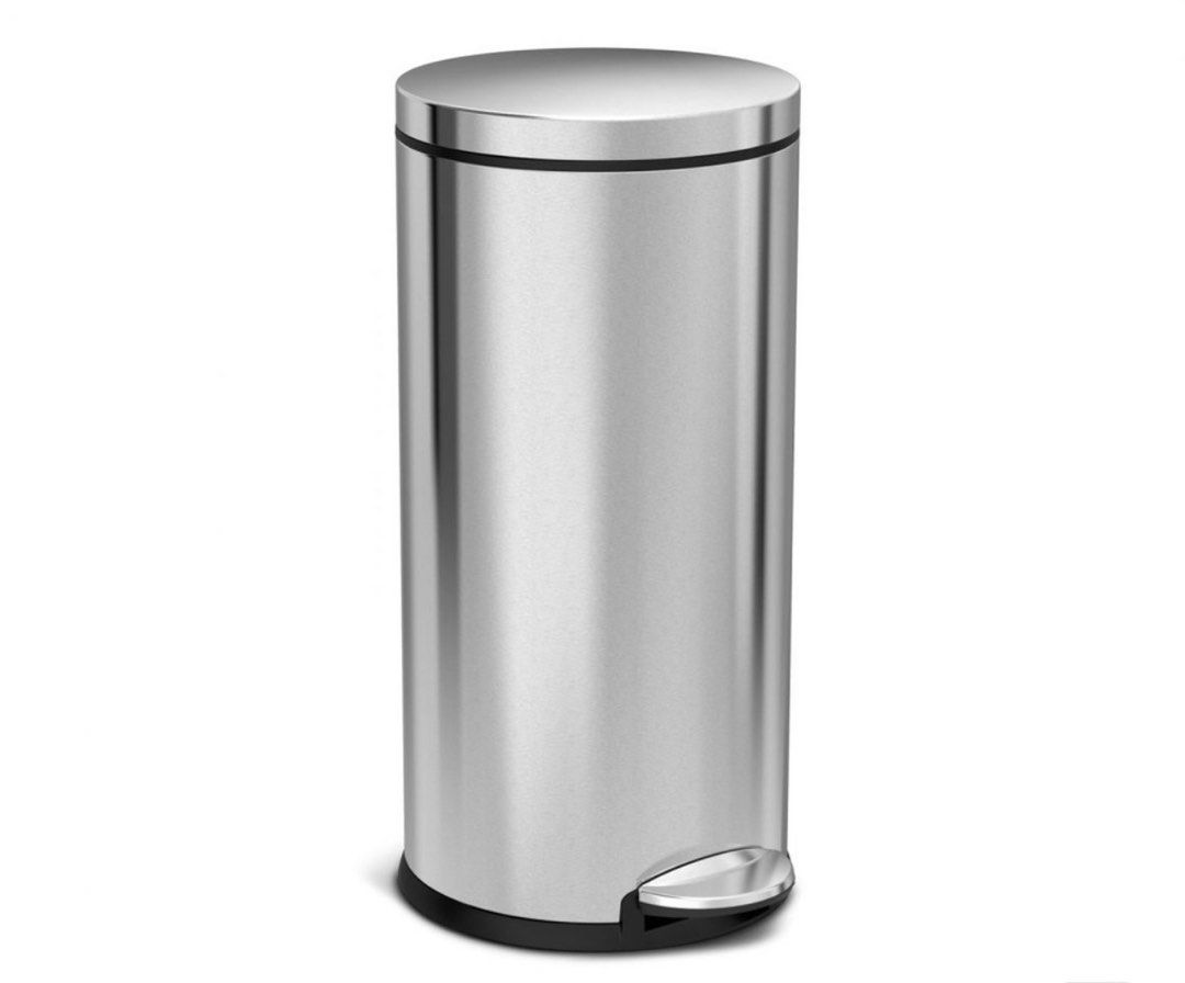 Superhuman stainless steel 30L bin, Furniture & Home Living