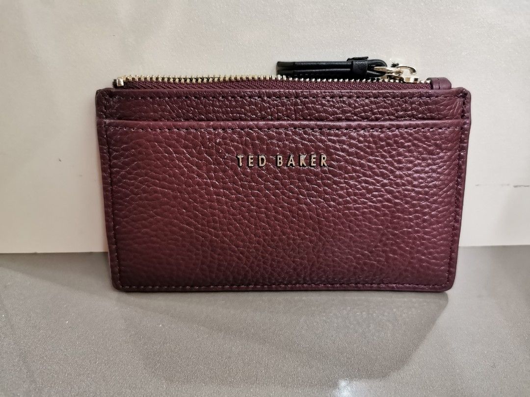 Maroon ted baker new arrivals purse