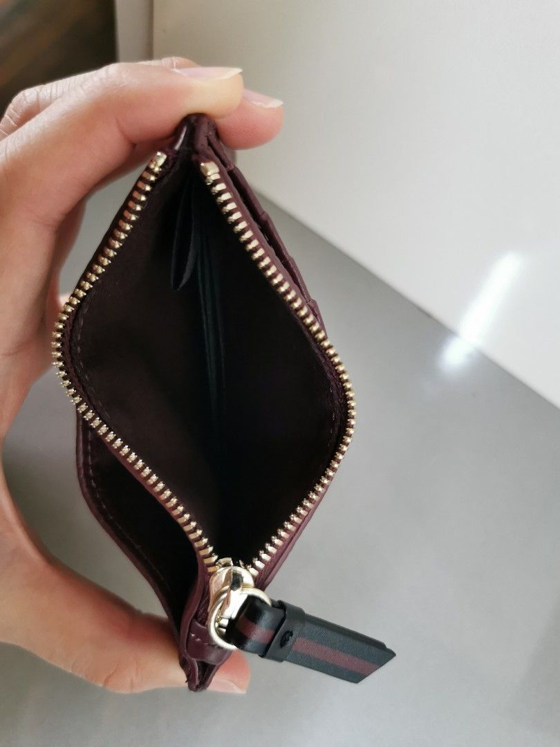 Maroon ted baker purse outlet