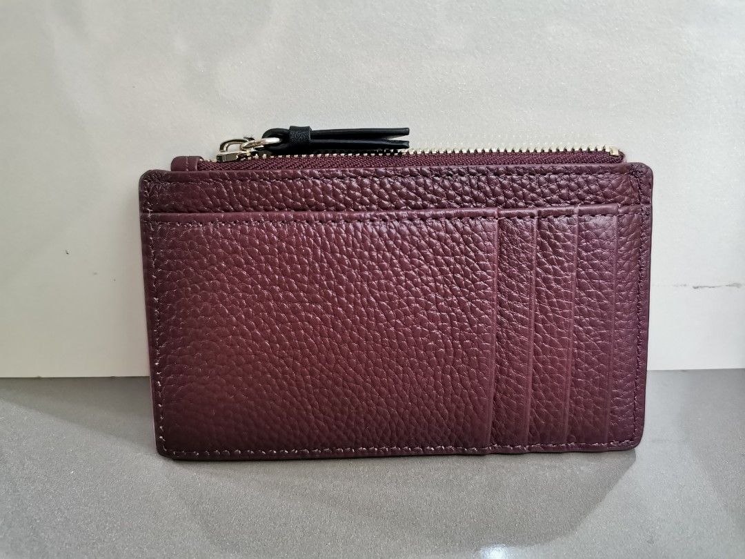 Maroon ted baker purse outlet
