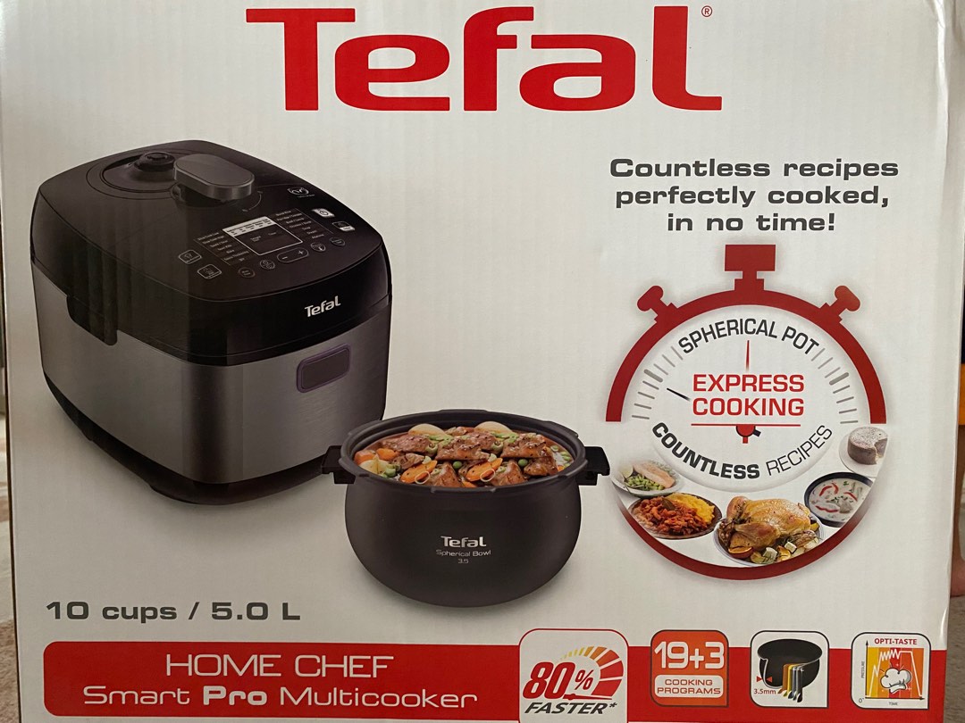 TEFAL Home Chef Smart Pro Multicooker Furniture Home Living