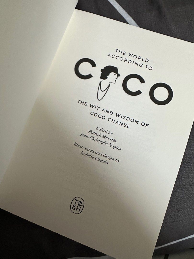 Thames & Hudson USA - Book - The World According to Coco: The Wit and  Wisdom of Coco Chanel