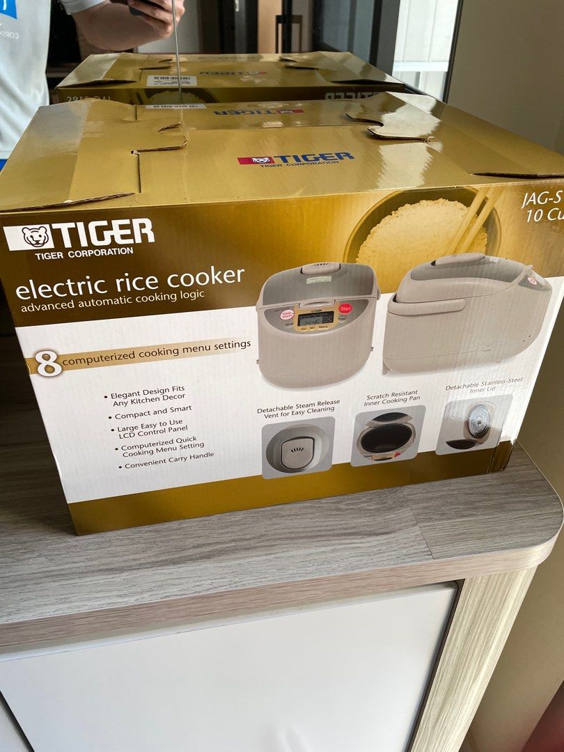Tiger electric rice cooker JAGS18S, TV & Home Appliances, Kitchen