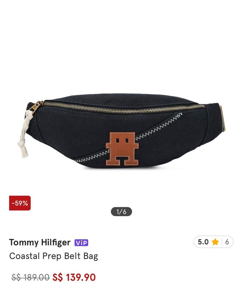 Waist bag tommy hilfiger hot sale
