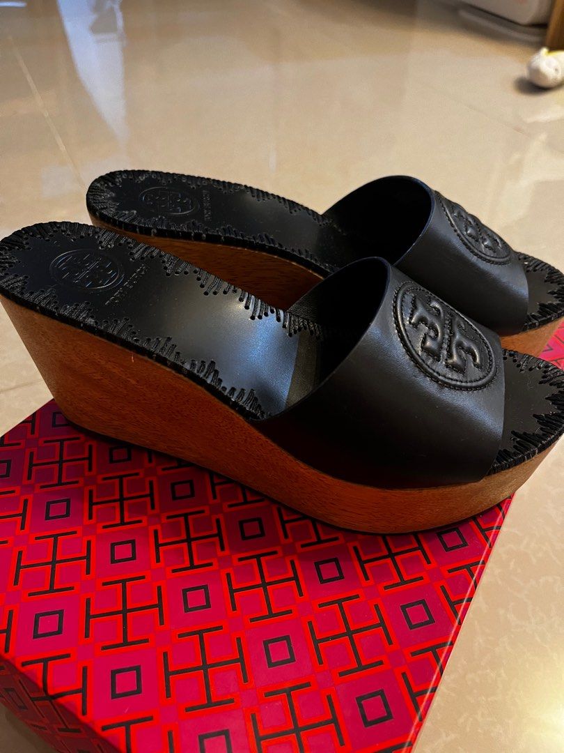 Tory burch clearance patty wedge