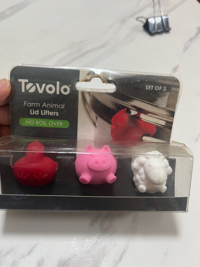 Tovolo Lid Lifters 防滾瀉, 傢俬＆家居, 廚具和餐具, 炊具及配件