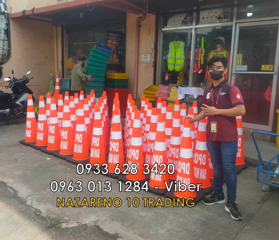 TRAFFIC CONE 30 inches safety cone full rubberized, Commercial