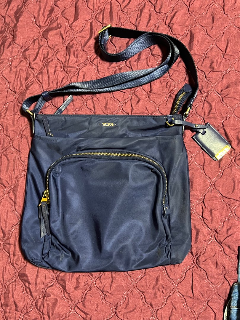 Tumi Crossbody bag (Navy Blue), Women's Fashion, Bags & Wallets, Cross