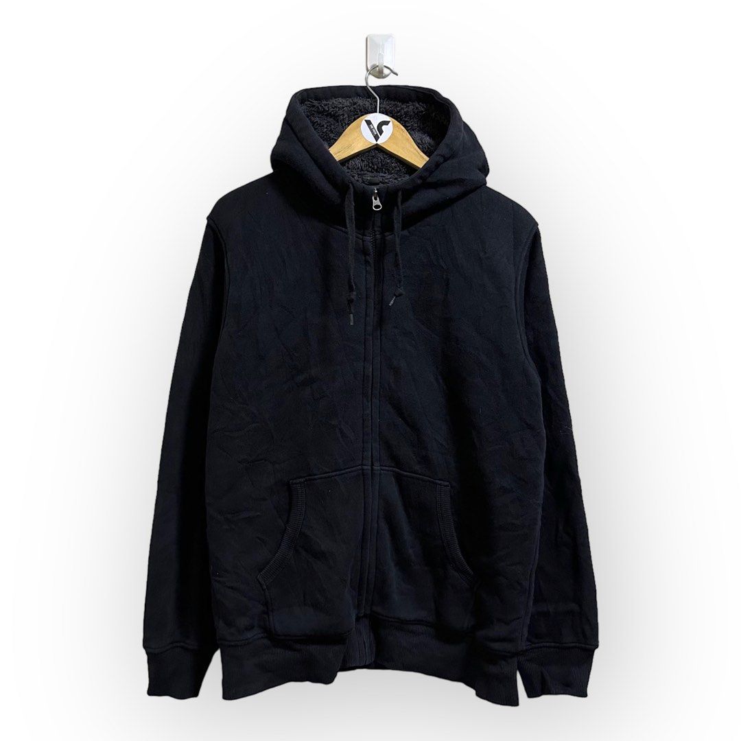 Uniqlo sherpa hoodie hot sale