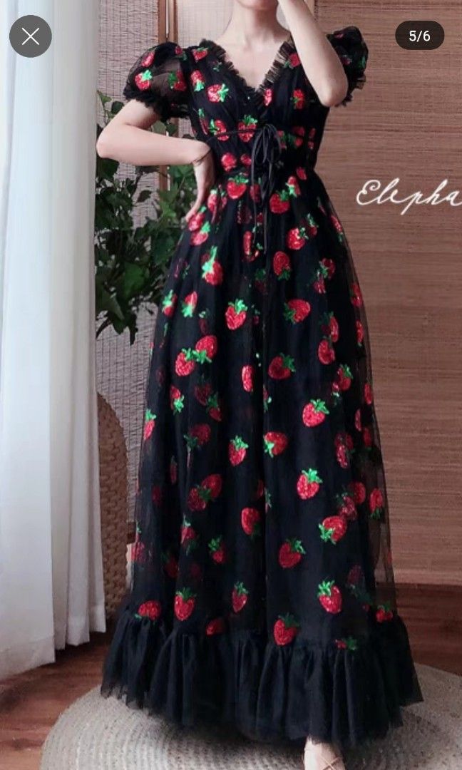 Very modest dresses for women strawberry