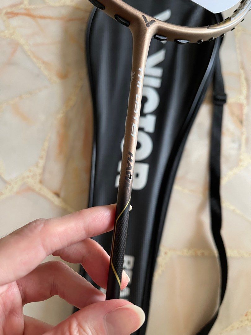 Victor Hawk Racket Victor Thruster K Hawk, Sports Equipment, Sports & Games, Racket & Ball ...