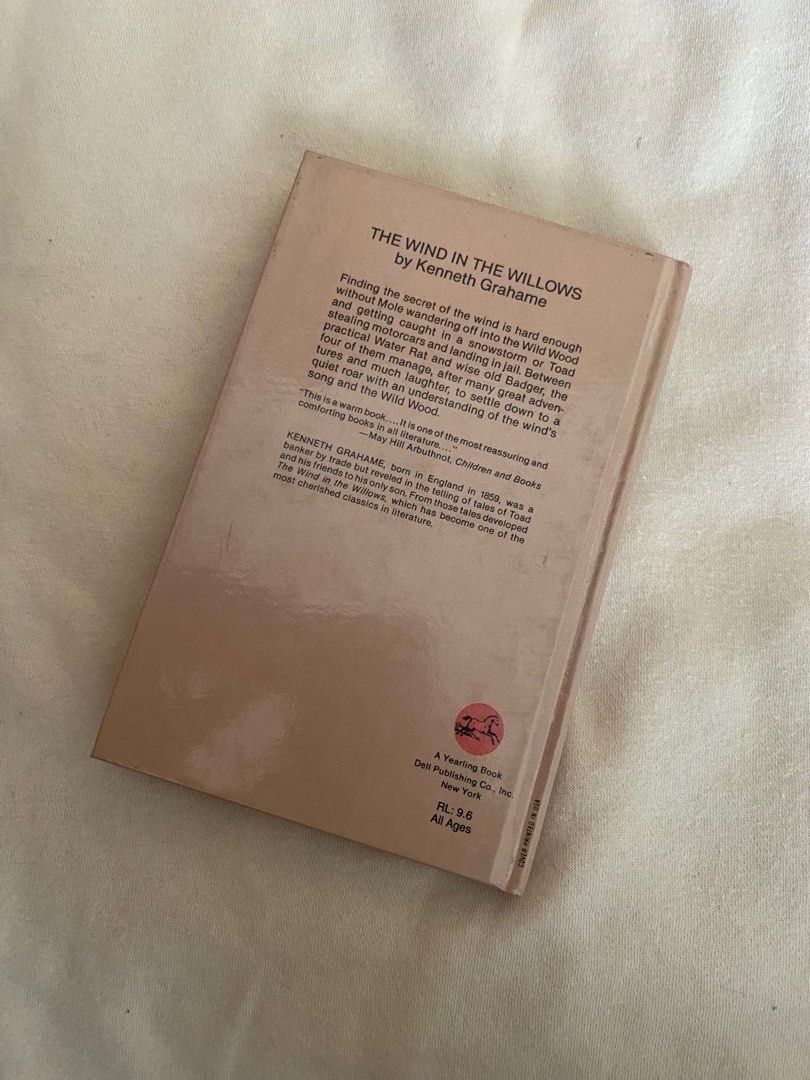 Vintage 1969 -The Wind in the Willows by Kenneth Grahame (yearling ed ...
