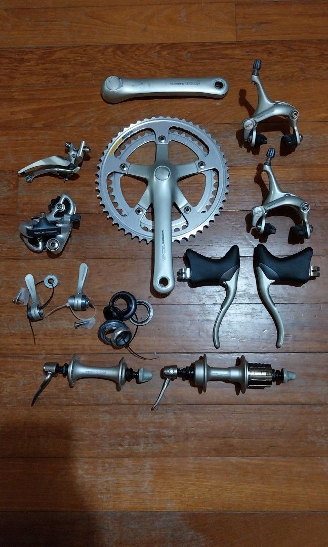 Vintage shimano 105 best sale groupset