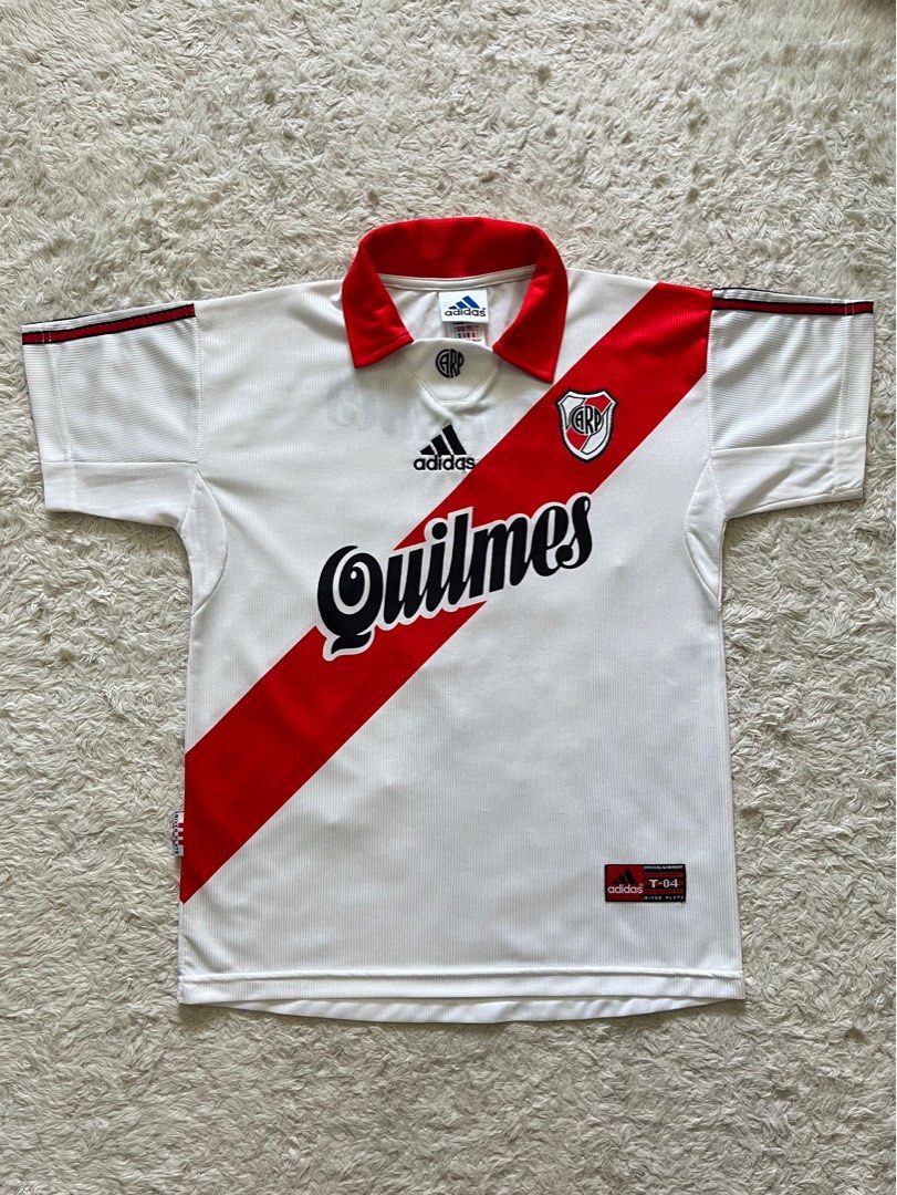 Vintage 90 s River Plate 1995 1996 Home Adidas Jersey Men s