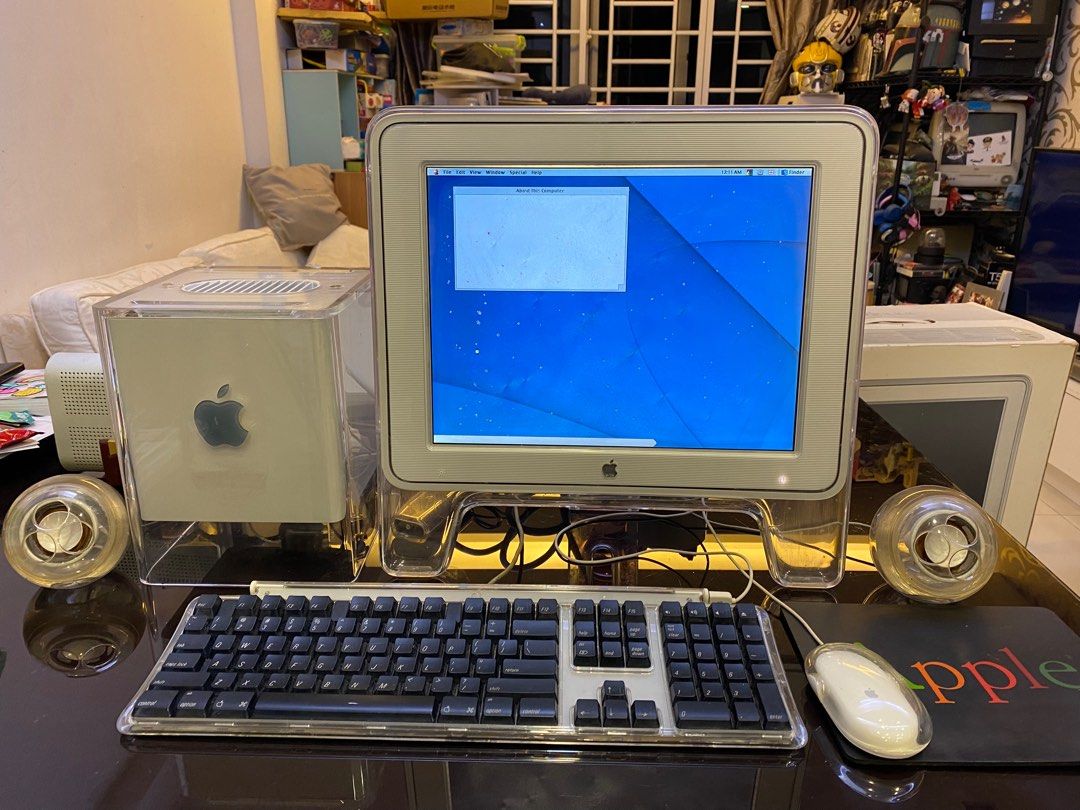 Vintage Apple PowerMac G4 Cube set, Computers & Tech, Desktops on Carousell