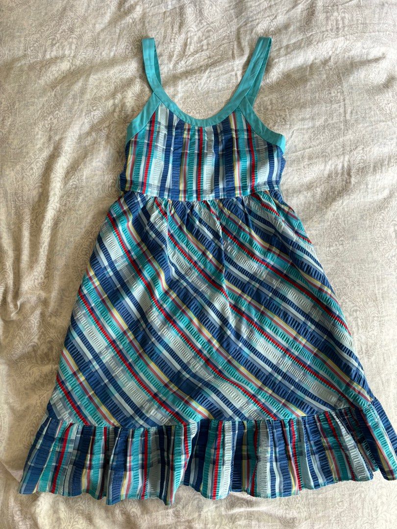 Vintage Cute Plaid Sun Dress Women s Fashion Dresses Sets