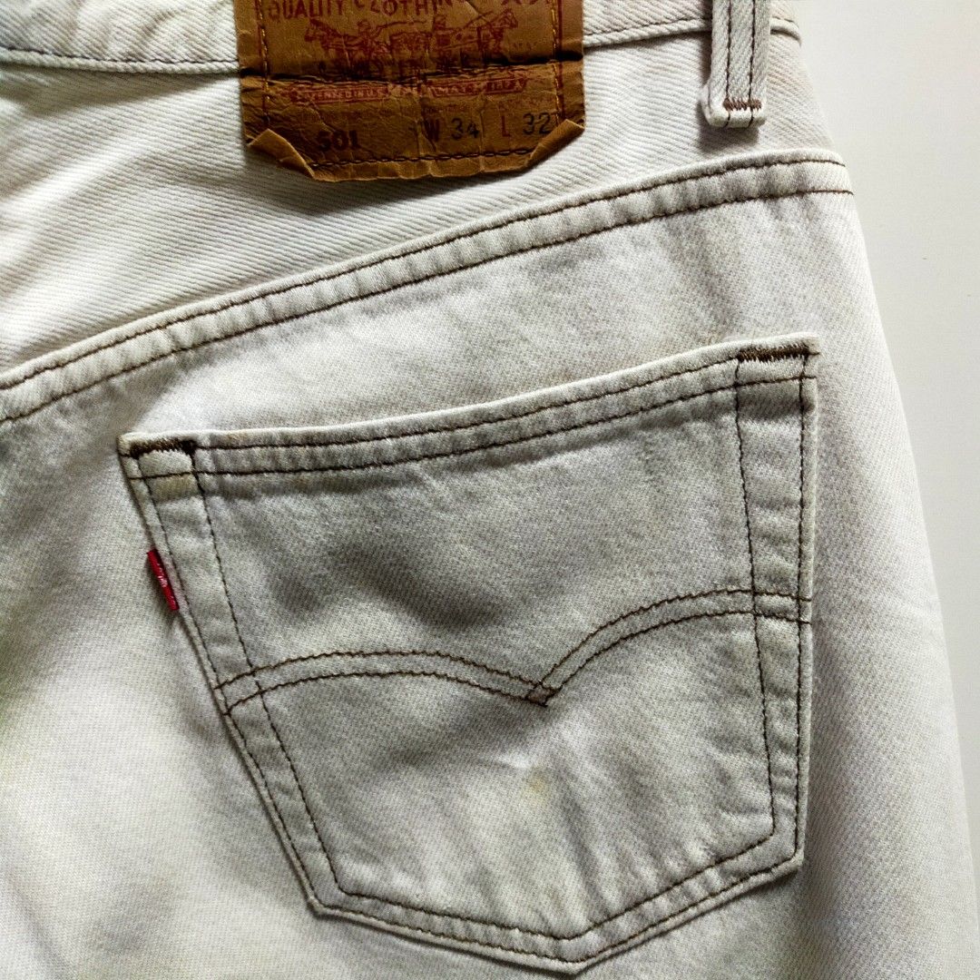 Cream levis 2024 jeans