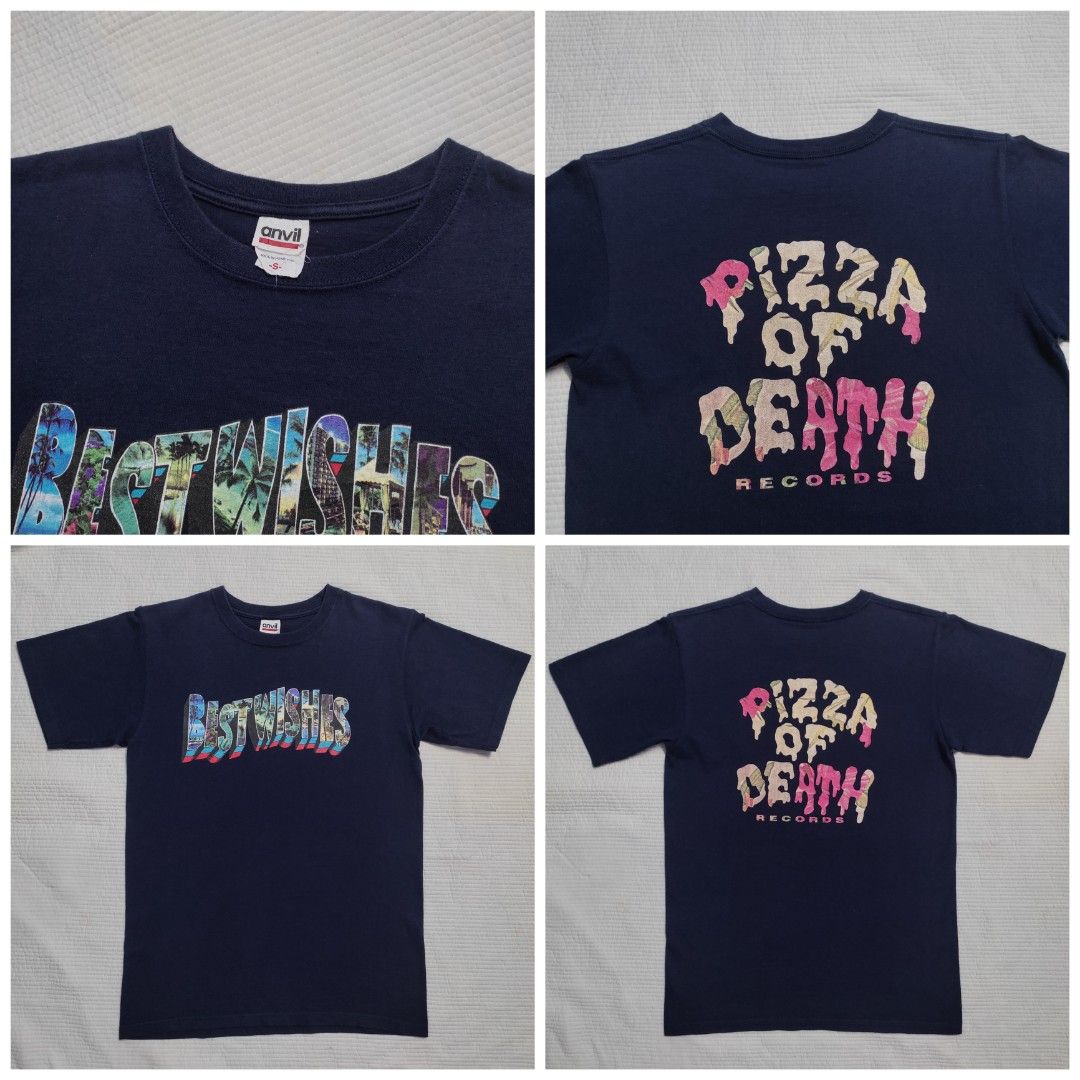 Vtg pizza of death records punk hardcore grunge ken yokoyama hi