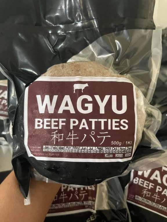 WAGYU BEEF PATTIES, Food & Drinks, Chilled & Frozen Food on Carousell