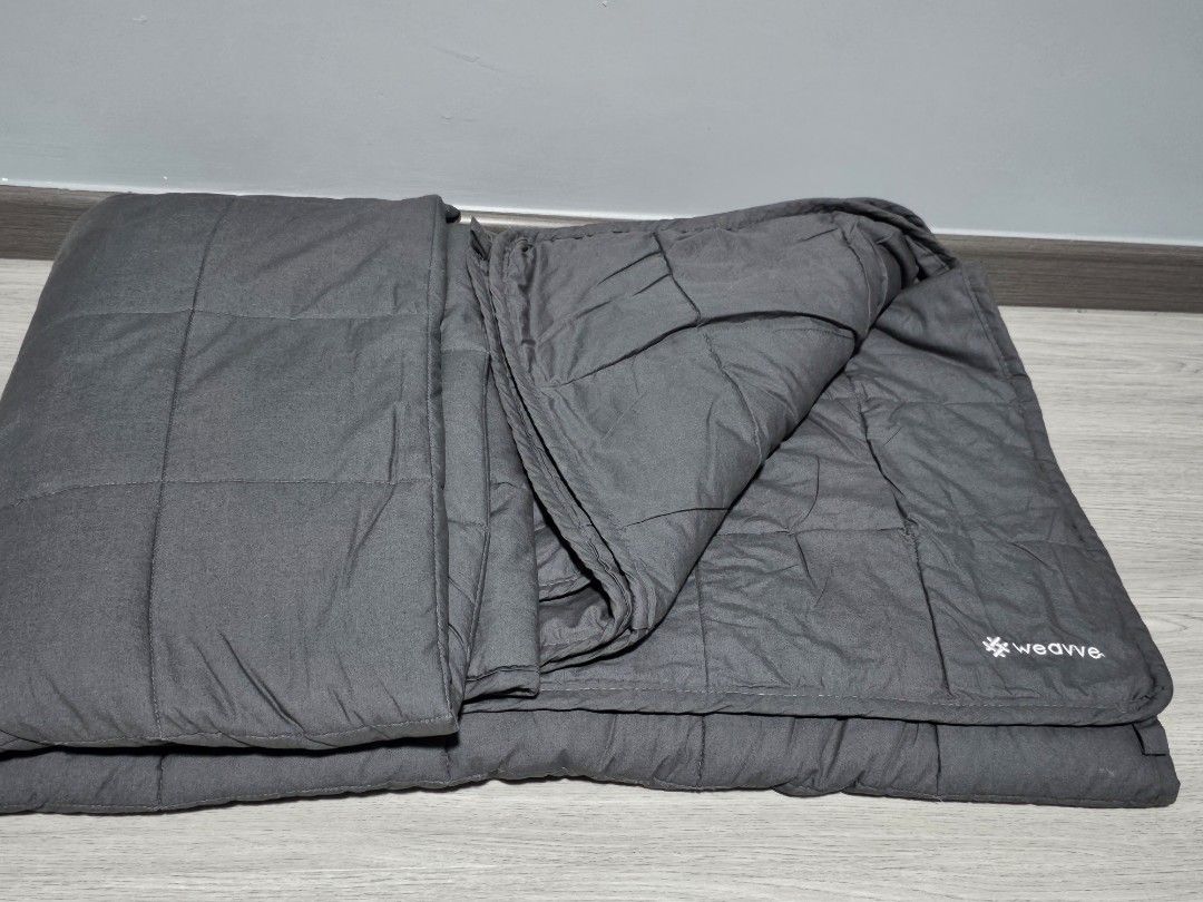 Royal Comfort Weighted Gravity Blanket 7KG Queen Size Relax Ultra Soft Grey