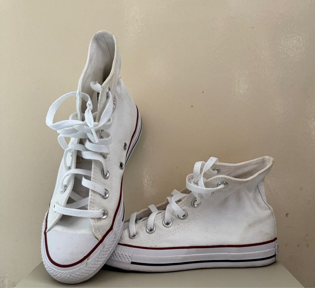 White high top clearance converse size 4