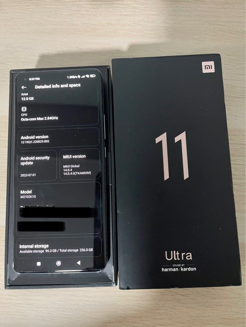 Xiaomi 12S Ultra 12/256 グローバルRom-