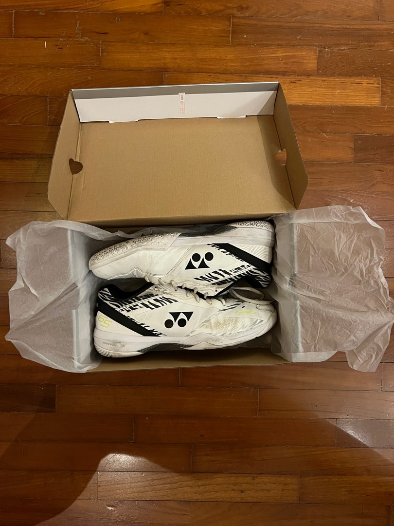 Yonex Power Cushion 65 Z MEN White Tiger Kento Momota badminton shoes US10