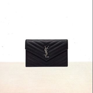 SALE❣️ Authentic YSL Wallet On Chain (Small), Luxury, Bags & Wallets on  Carousell