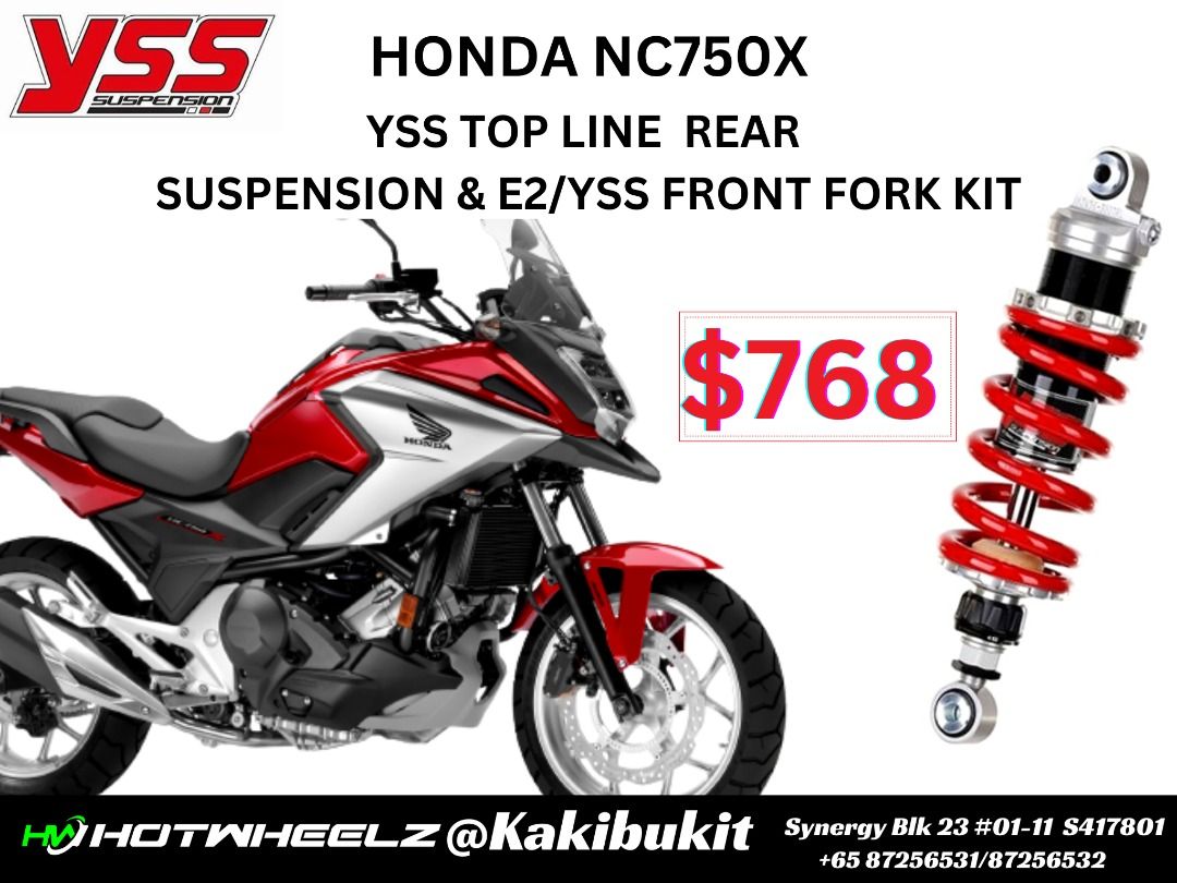 YSS TOPLINE SUSPENSION/YSS FRONT FORK KIT/E2 FORK KITHONDA CB400X