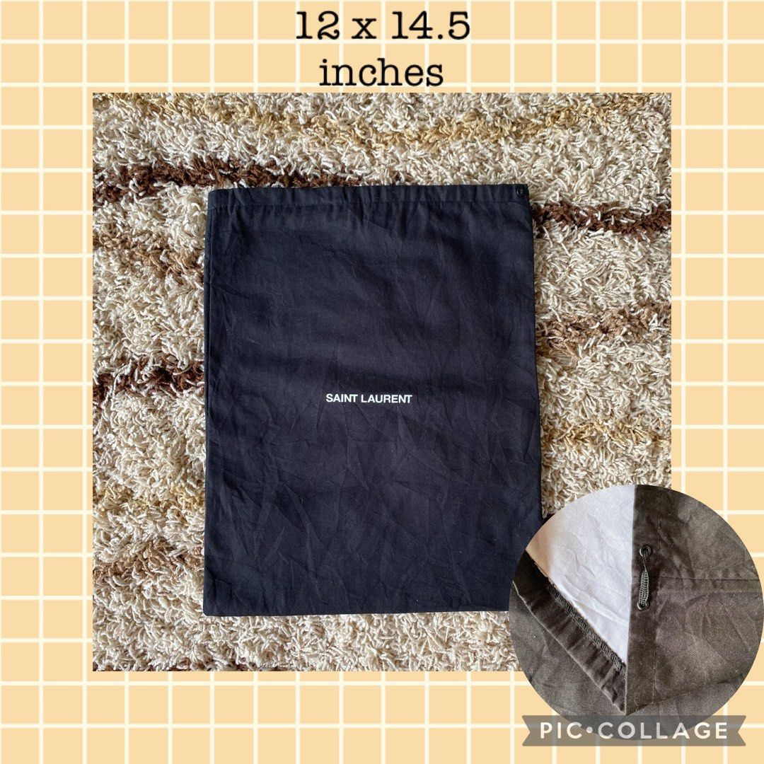 Yves saint laurent dust bag store