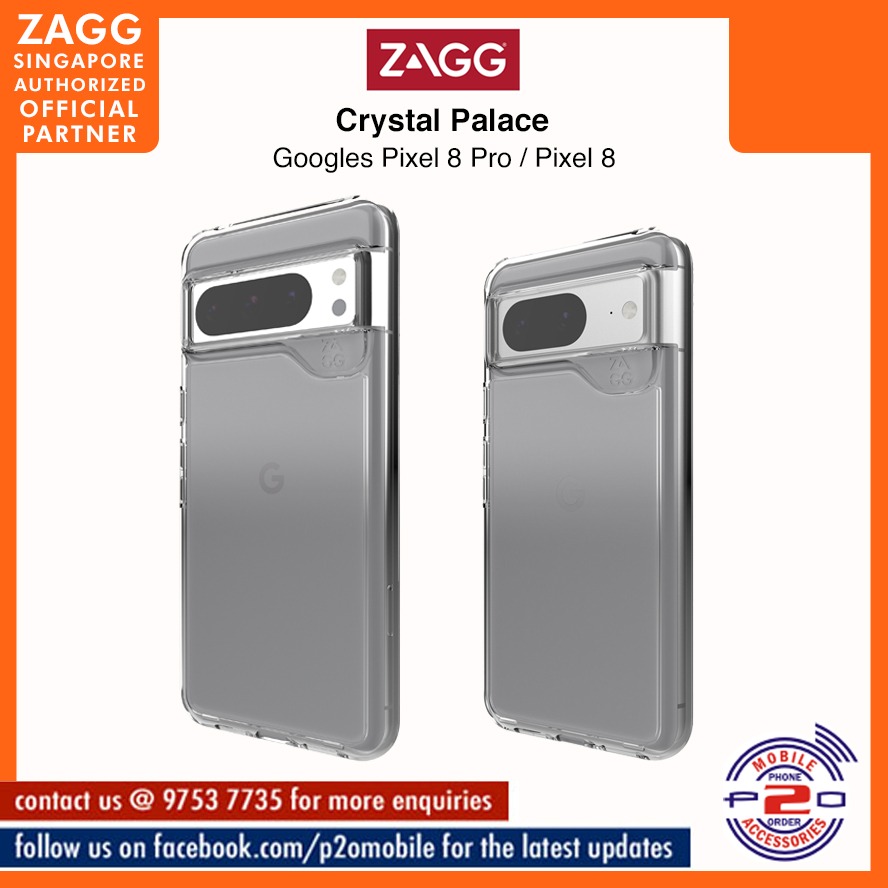 ZAGG Crystal Palace Google Pixel 8 - ZAGG