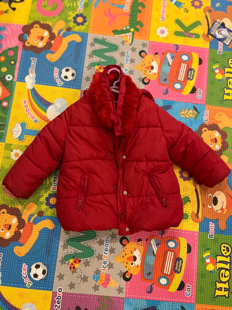 ZARA BABY GIRL WINTER JACKET 1 3 YO