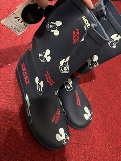 ZARA Brand New Disney Mickey Rain boots