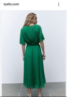 Zara pleated dress
