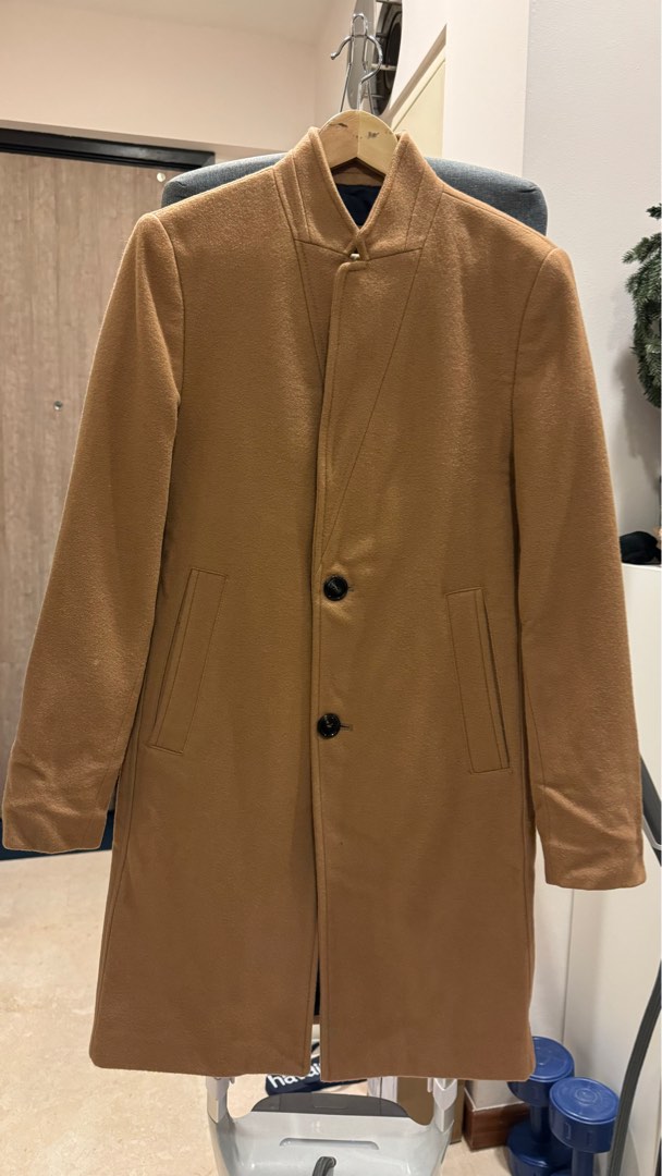 Mens coats shop at zara